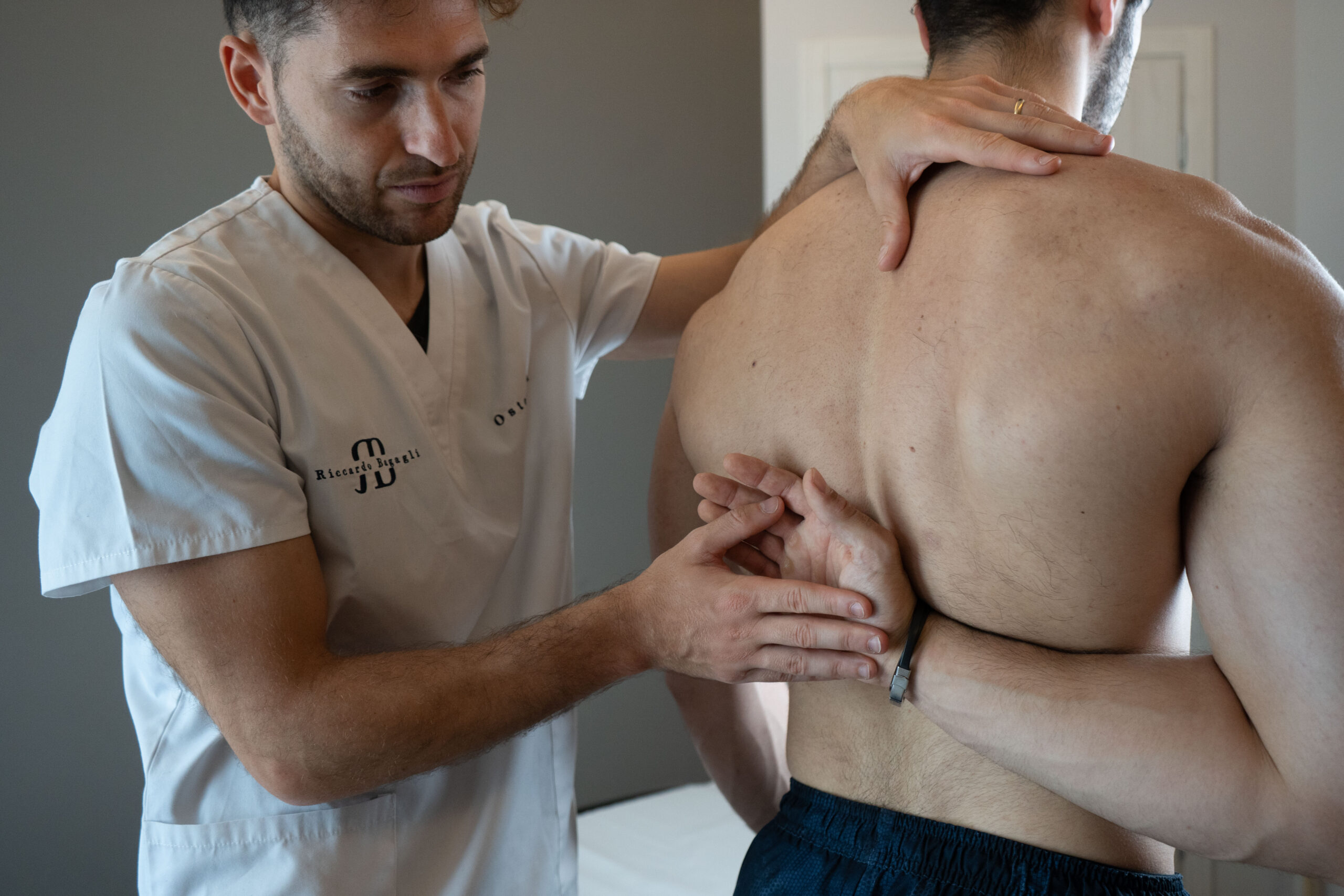 trattamento osteopatico disfunzione scapolare